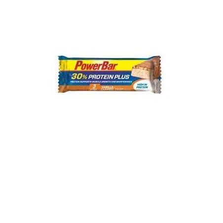 POWERBAR 30% PROTEIN PLUS VANILLA/CARAMEL CRISP BARRETTA 55 G