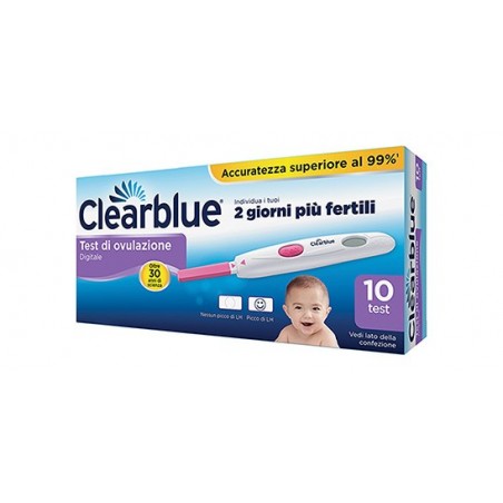 TEST OVULAZIONE CLEARBLUE OVULATION DIGITAL 10 STICK