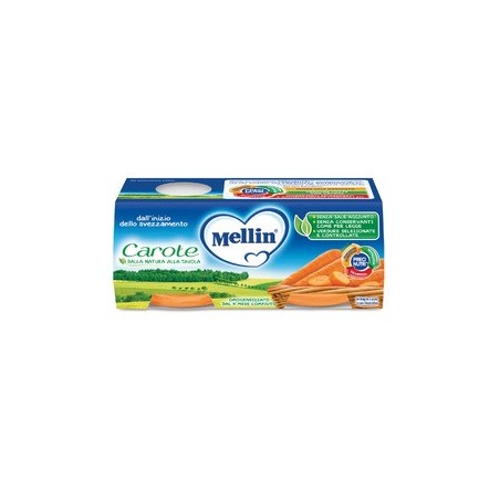 MELLIN OMOGENEIZZATO CAROTE 2 X 80 G