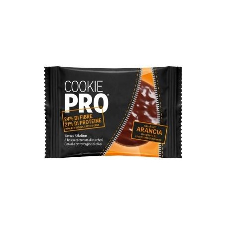 ALEVO COOKIE PRO SNACK ARANCIA RICOPERTO DI CIOCCOLATO FONDE NTE 13,6 G