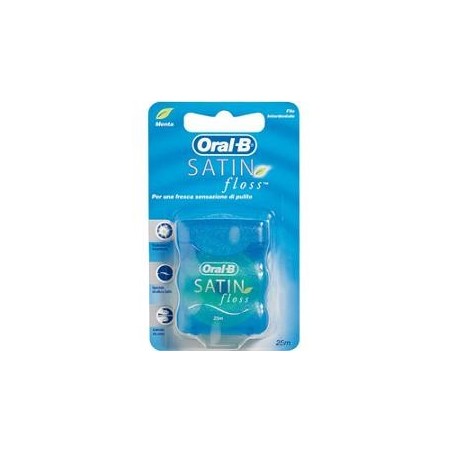 ORALB SATIN FLOSS 25MT