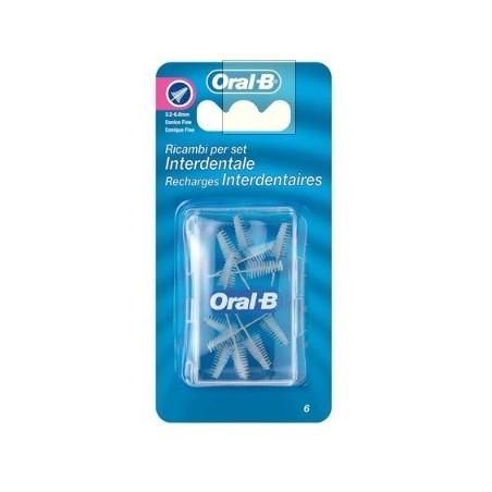 ORALB MAN SET INTERDENTALE REFILL CYL ULTRAFINE 1,9 MM 1 PEZ ZO