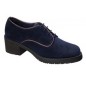 CALZATURA PETRA LACES SUE-W NAVY BLUE 37 PELLE SCAMOSCIATA COLLEZIONE AW20