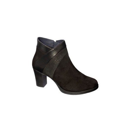 CALZATURA ANITHA SUELEA-W BLACK 36 PELLE SCAMOSCIATA + PELLECOLLEZIONE AW20