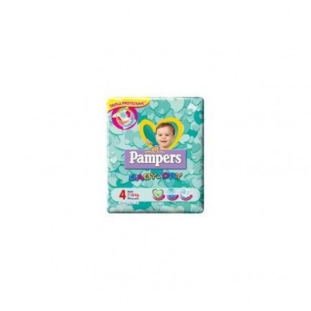 PAMPERS BABY DRY DOWNCOUNT MAXI 19 PEZZI