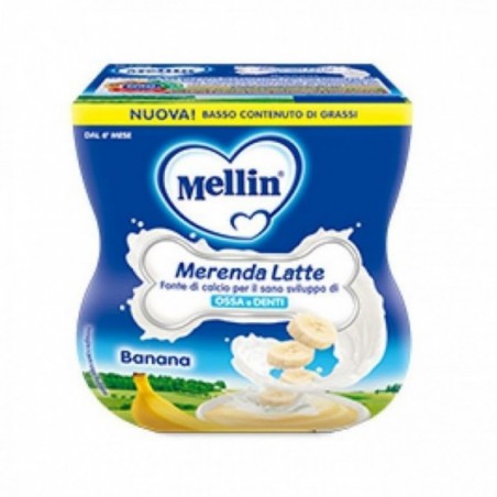 MELLIN MERENDA LATTE BANANA 2 X 100 G