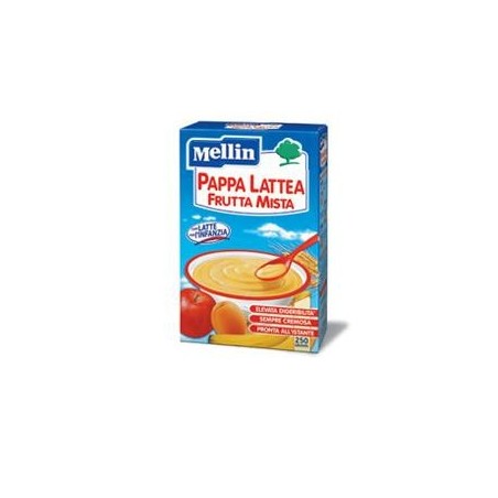 MELLIN PAPPA LATTE FRUTTA 250 G NUOVO FORMATO