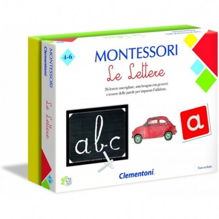 MONTESSORI LE LETTERE