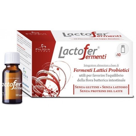 LACTOFER FERMENTI 10 FLACONCINI 10 ML