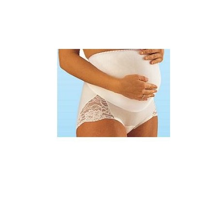 SCUDOTEX GUAINA COTTON MATER PIZZO CORTA BIANCA 2