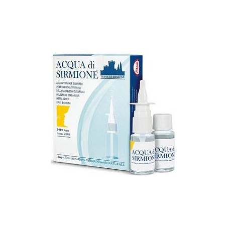 ACQUA SIRMIONE MINERALE NATURALE 6 FIALE 15 ML