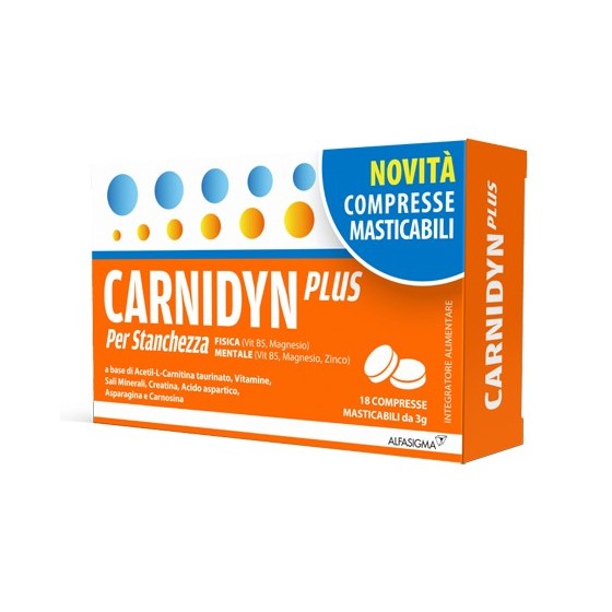 CARNIDYN PLUS 18 COMPRESSE...