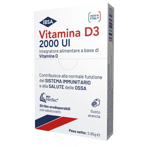 VITAMINA D3 IBSA 2000 UI 30...